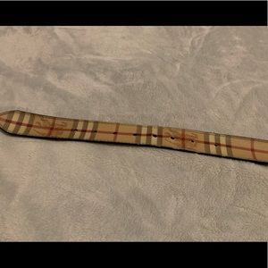 Burberry belt